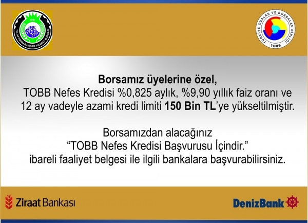 BORSA ÜYELERİNE NEFES KREDİSİ LİMİTİ YÜKSELTİLDİ